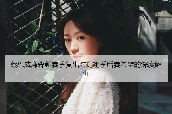 蔡恩威廉森新赛季复出对鹈鹕季后赛希望的深度解析